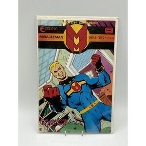 Miracleman #4 (1985) Alan Moore Alan Davis Eclipse Comics Copper Age Issue 4